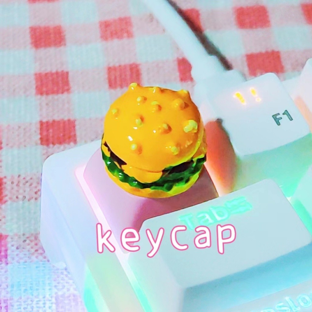 Burger Keycap XDA Keycap PBT Food Keycap for Mechanical Keyboard Keycap ...