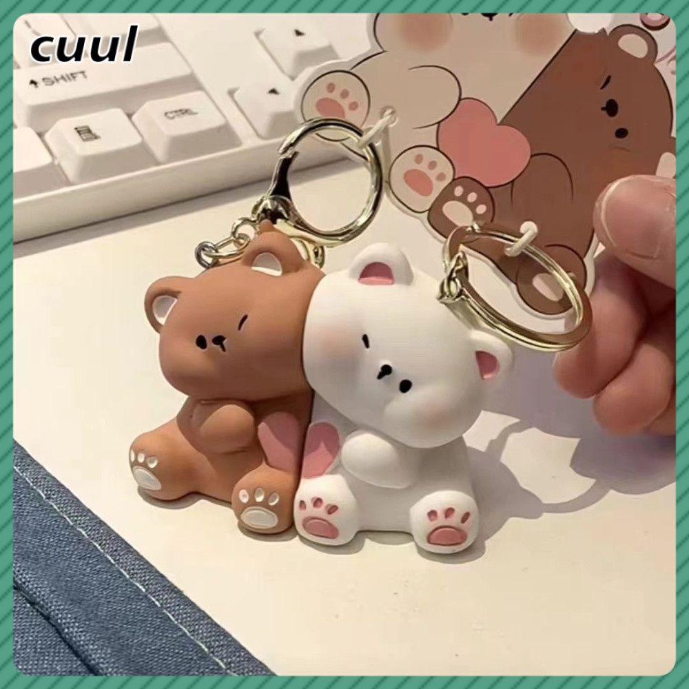in stock Bear Keychain Shake The Sound Of The Same Magnetic Hug Key ...