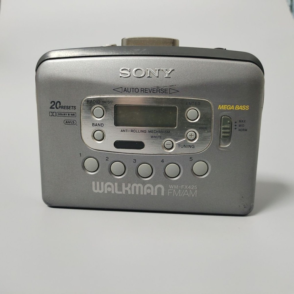 Sony Tape Walkman WM-FX425 Classic Model Stereo Cassette Machine ...