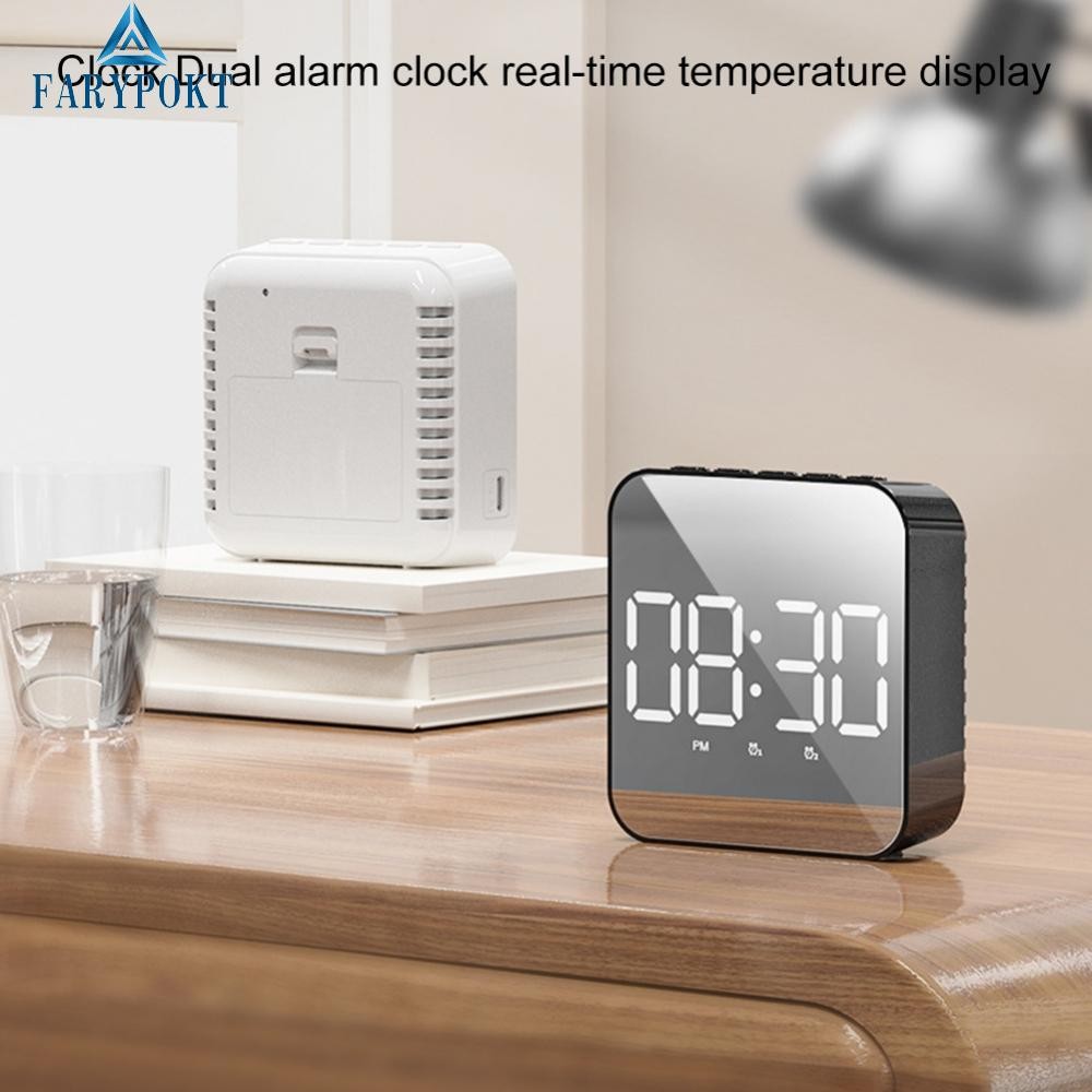Digital Alarm Clock 7 Modes Dual Power Options Night Mode Power Saving ...