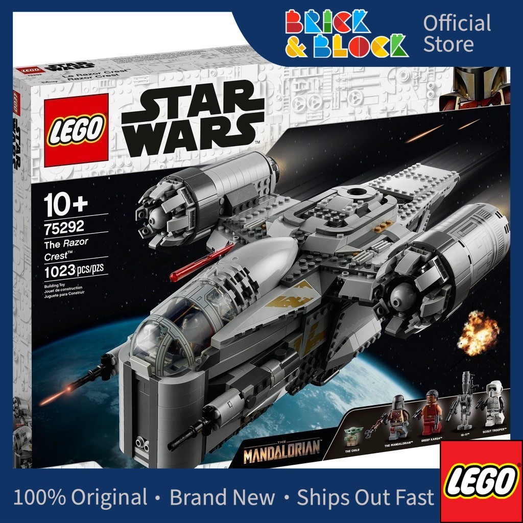 LEGO 75292 The Razor Crest LEGO Star Wars Shopee Malaysia