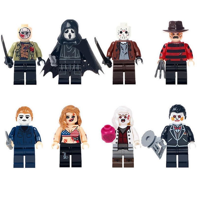Compatible Building Blocks Halloween Horror Series Brain Cannibal ...