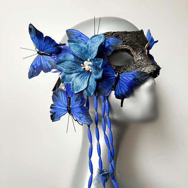 halloween halloween costume halloween mask Topeng Rama-rama Cawangan ...