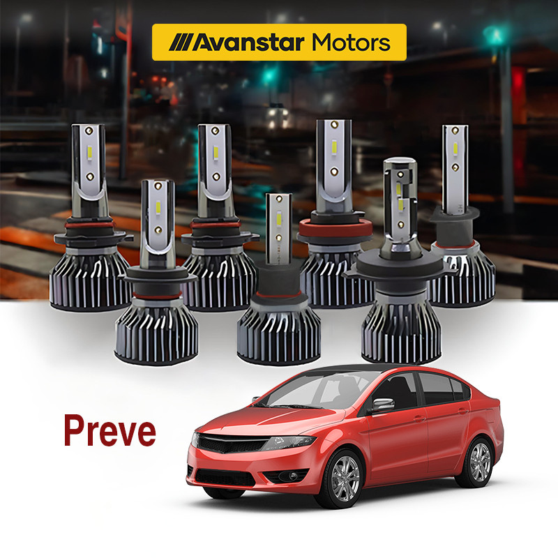 [PROTON] Preve 2PCS Mini Type Car LED Headlight Bulb H7 HB4/9006 Hi/Lo ...
