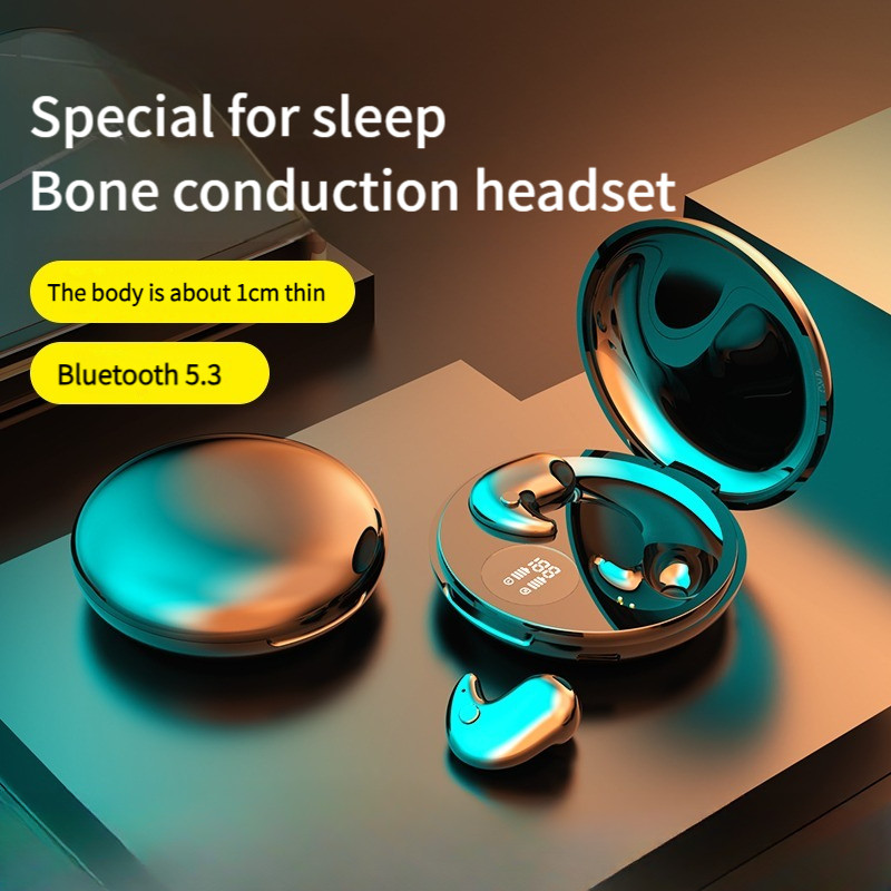 NEW Invisible Sleep Wireless Earphone TWS Mini Bluetooth 5.3 Earbuds ...