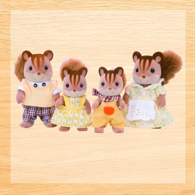 Sylvanian Families printed stickers, hot transfer stickers