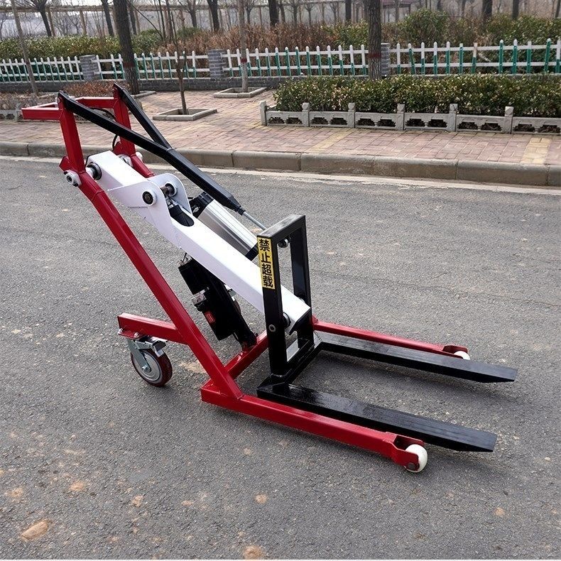 Small simple crank arm electric loading and unloading truck portable ...