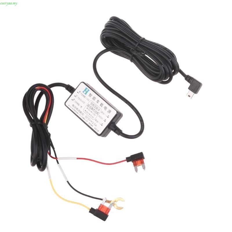 cucryaa Universal Mini USB Car Power Box Adapter Cable Cord 12V 30V ...