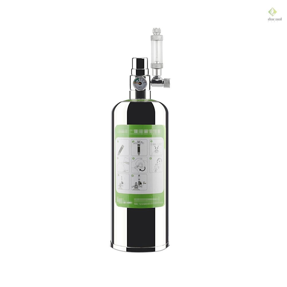 2L Aquarium CO2 Generator System Kit CO2 Stainless Steel Cylinder ...