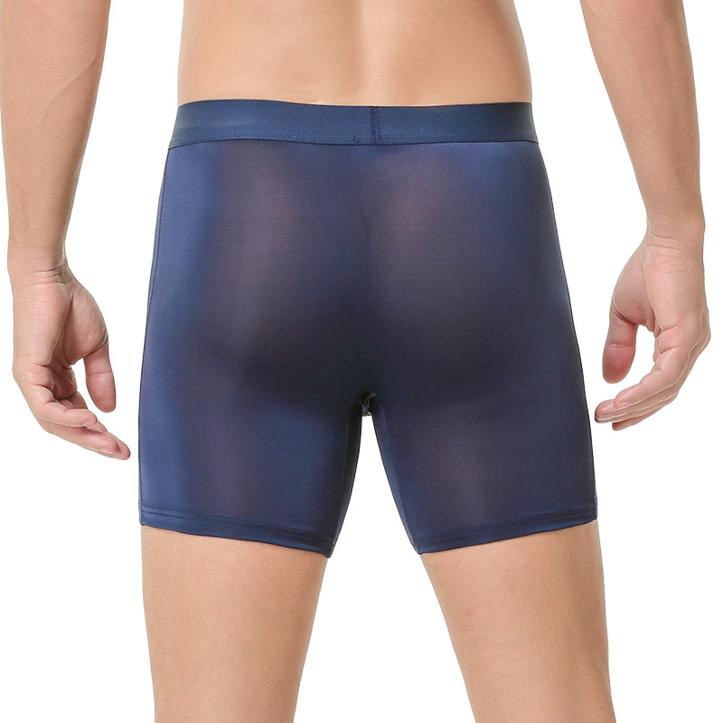 Men's Ice Silk Ice Cool Sports Comfortable Enlarged Fat Guy Extended ...