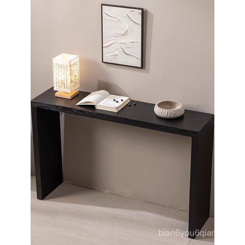 Silent Style Solid Wood Entrance Table Entrance Entrance Table Wall ...