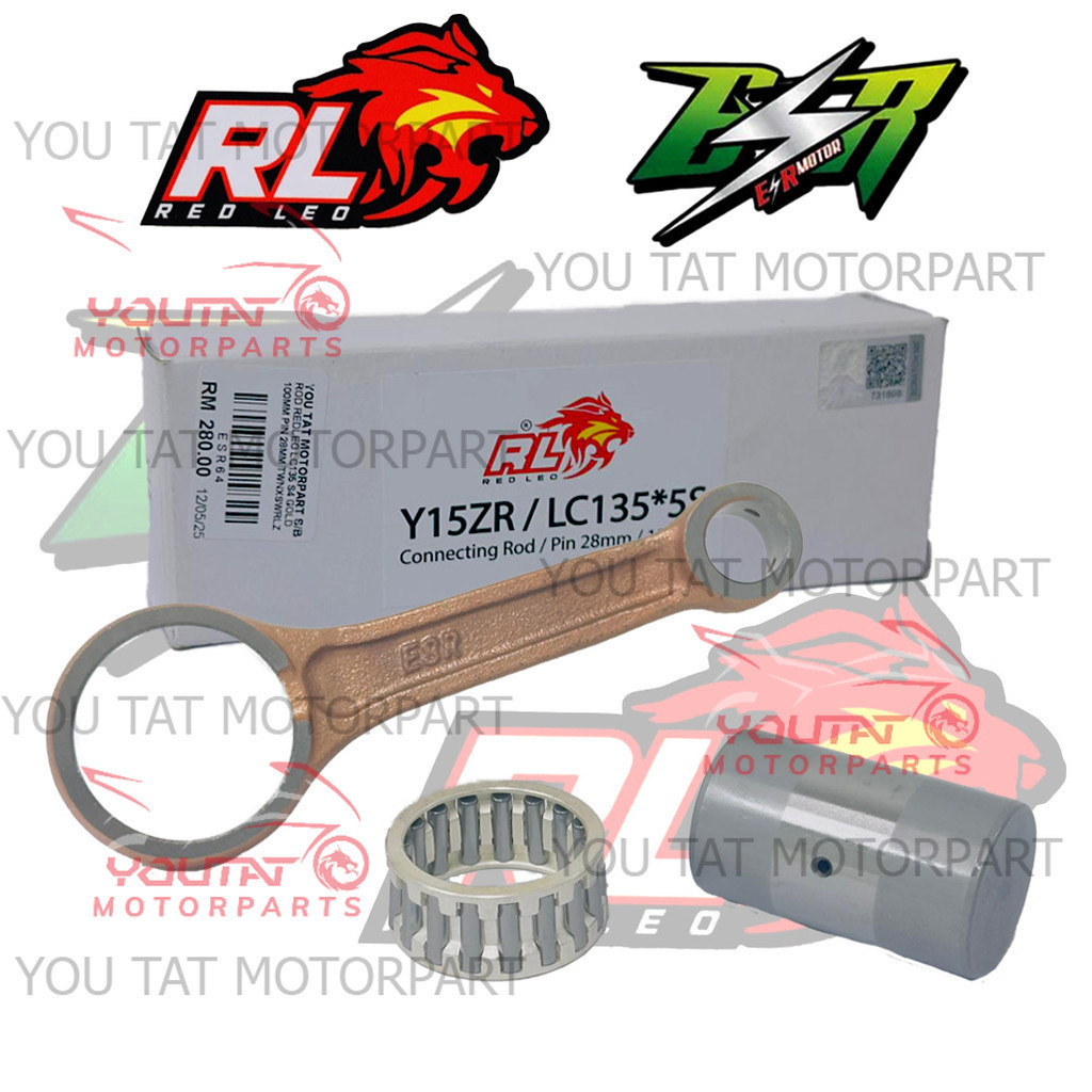 ESR RED LEO Y15ZR LC135 5S LC135 4S RXZ Y125Z RACING CONNECTING ROD KIT ...