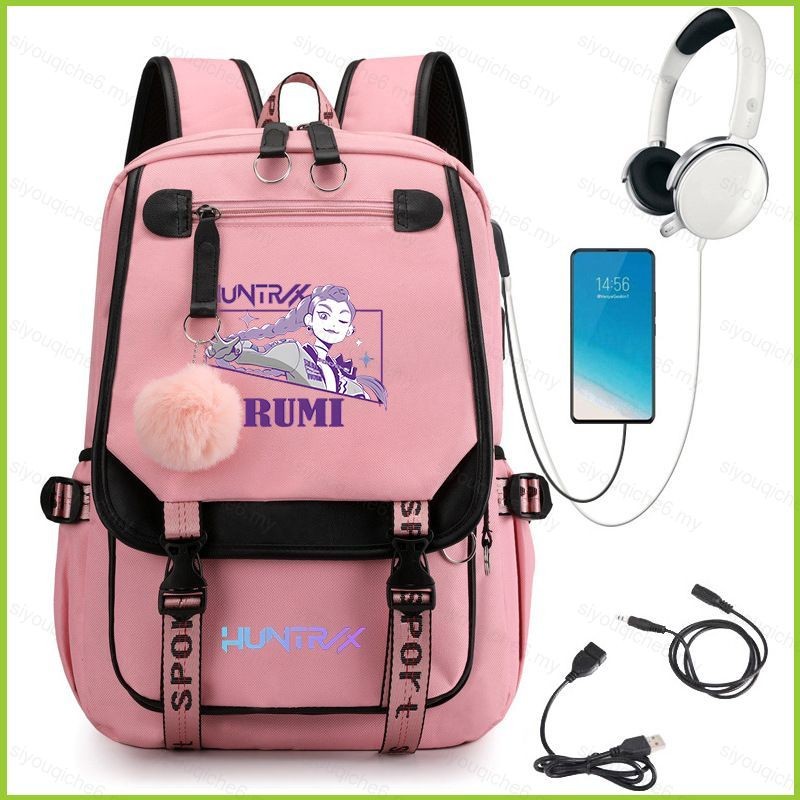 SY6 K-Pop Demon Hunters Backpack for Student Large Capacity Lightweight ...