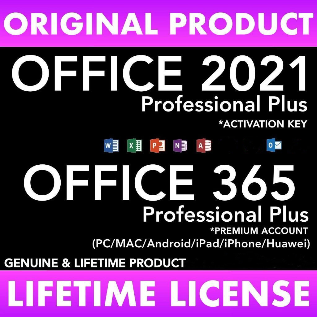 Microsoft Office and Project Software Account | Shopee Malaysia