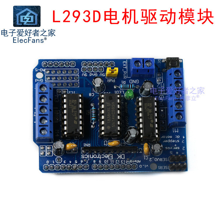 Multi-channel Motor Drive Expansion Board L293D DC Steering Gear ...