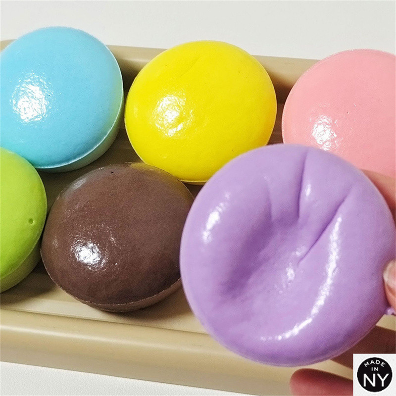 NY Squishy Slow Rising Fidget Toy Chocolate Sticky Toast Bread Tender ...
