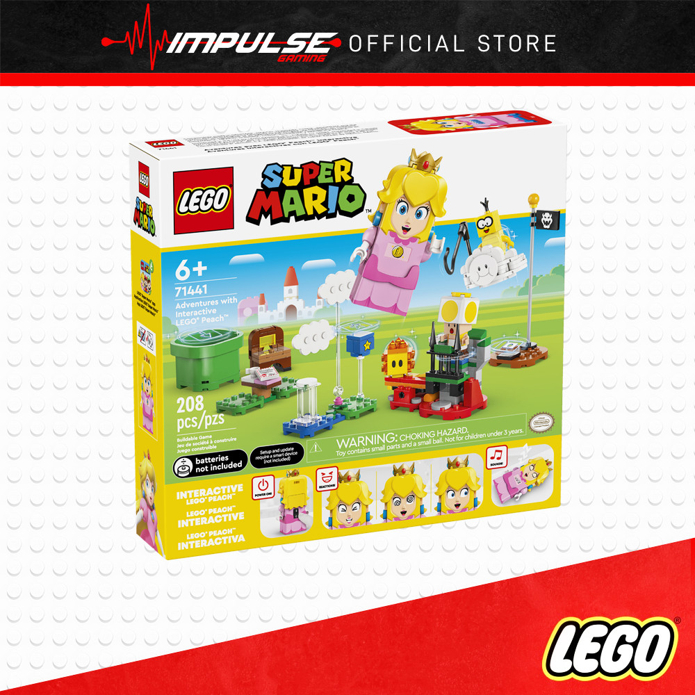 LEGO 71441 Super Mario Adventures with Interactive LEGO® Peach ...