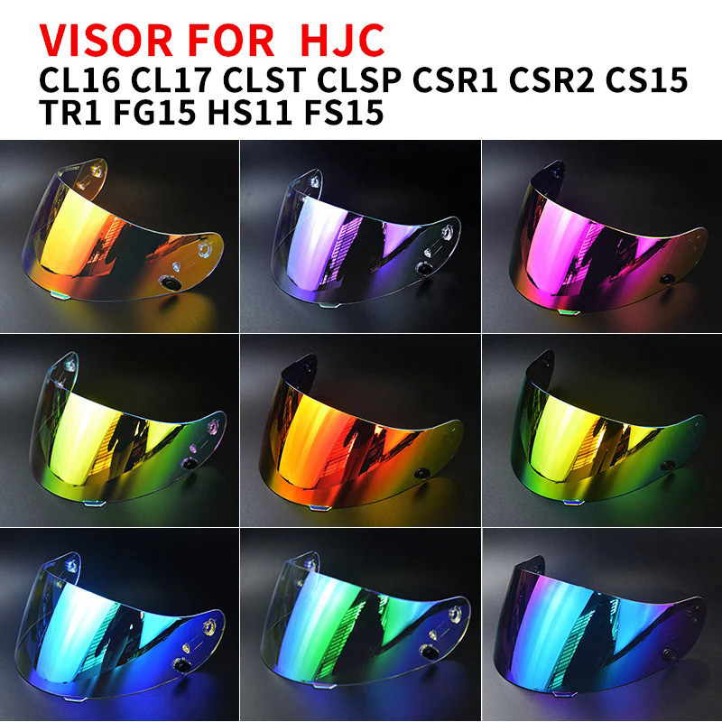 Helmet Visor for HJC CL-16 CL17 CLST CLSP CSR1 CSR2 CS15 TR1 FG15 HS11 ...