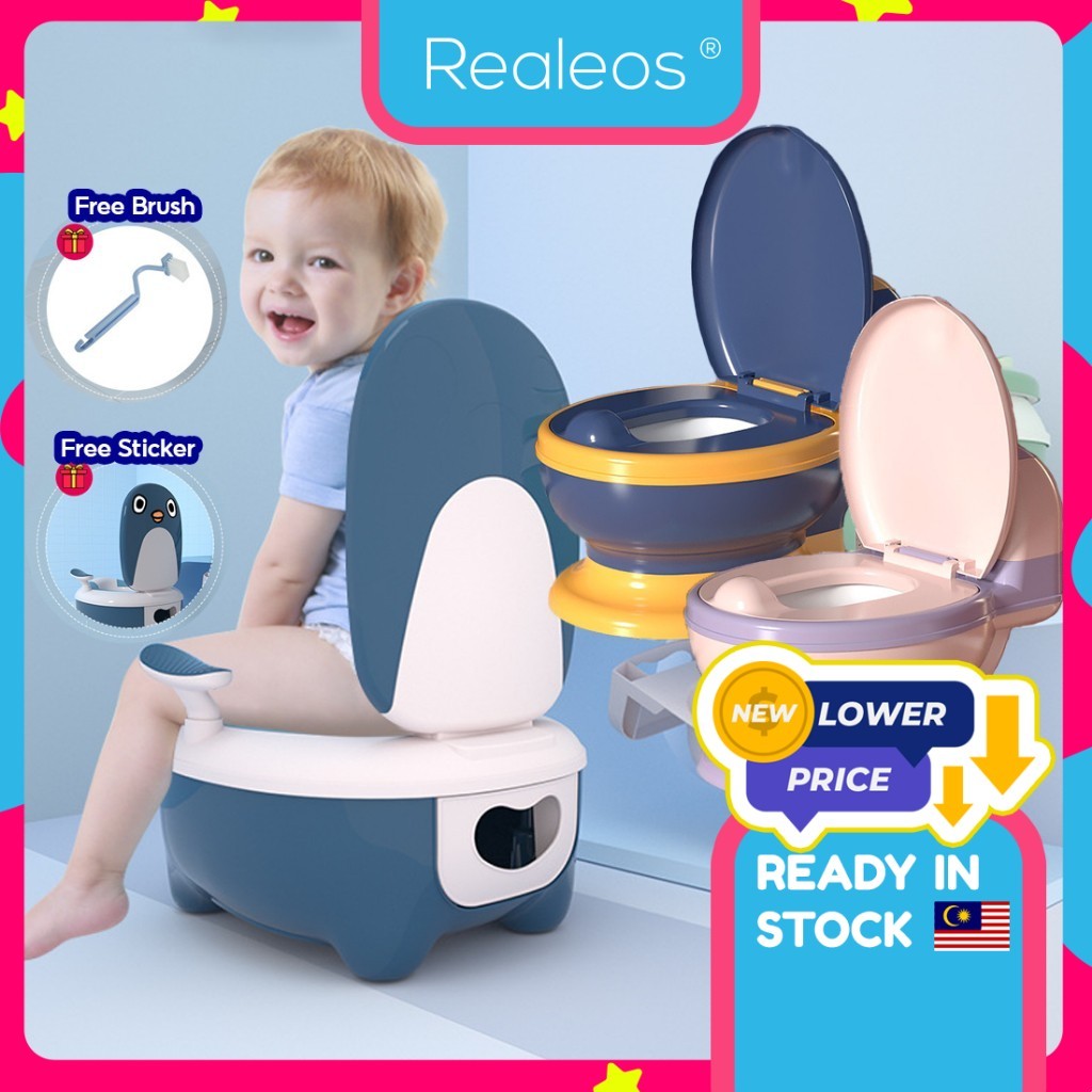 Realeos Baby Portable Early Learning Potty Urinal Training Simulation ...