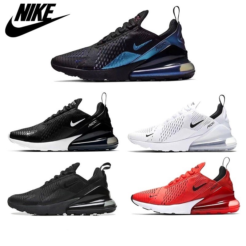 Nike air max 270 fesyen ringan lelaki kecergasan luar pasangan kasut wanita berlari LWIM Shopee Malaysia