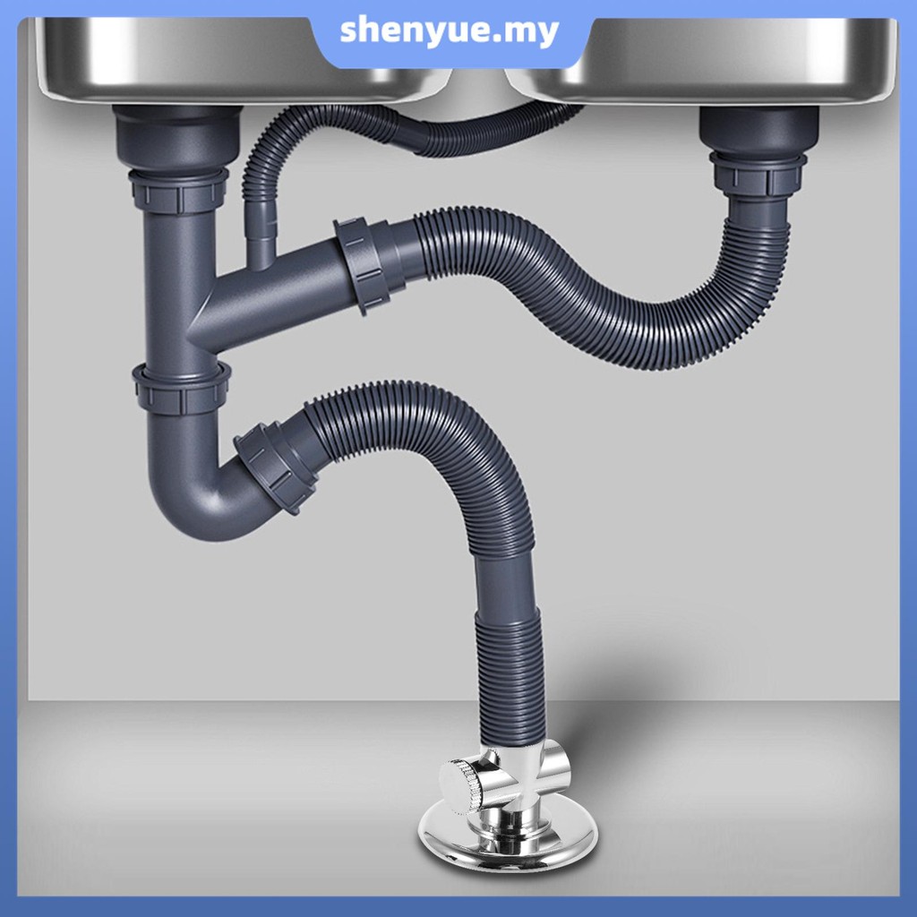 Drain Hose Seal Steel Floor Drain Connector with Silicone Seal Plug