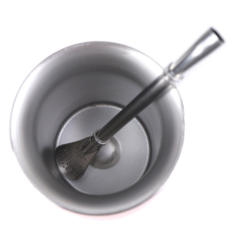 GMARTY Yerba Mate Cup 304 Stainless Steel 8oz Argene Yerba Mate Gourd