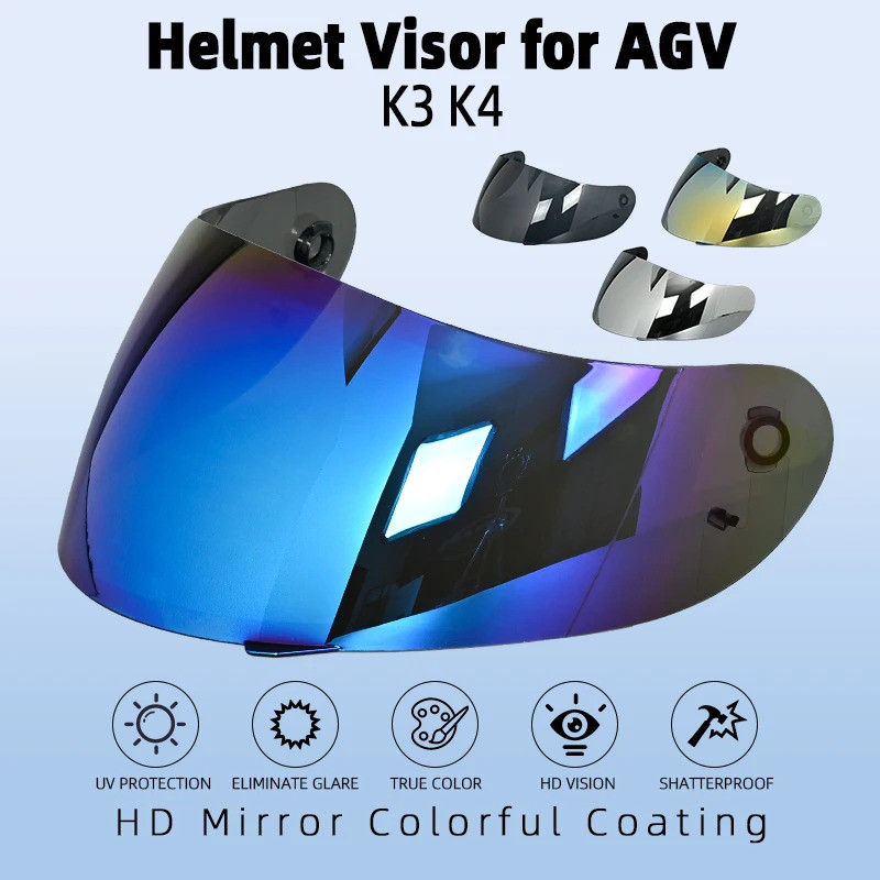agv k3 k4 visors / Motorcycle Helmet Smoke Shield : Automotive AGV | K3 Visors |