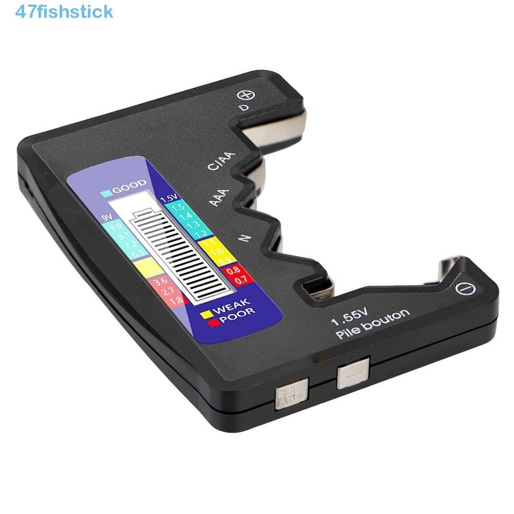 FISHSTICK Battery Capacity Tester Capacitance Diagnostic Tool 9V ...