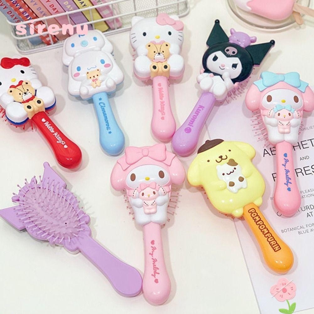 SIRENU Hair Combs, Portable Exquisite Sanrio Air Cushion Comb, Kuromi ...