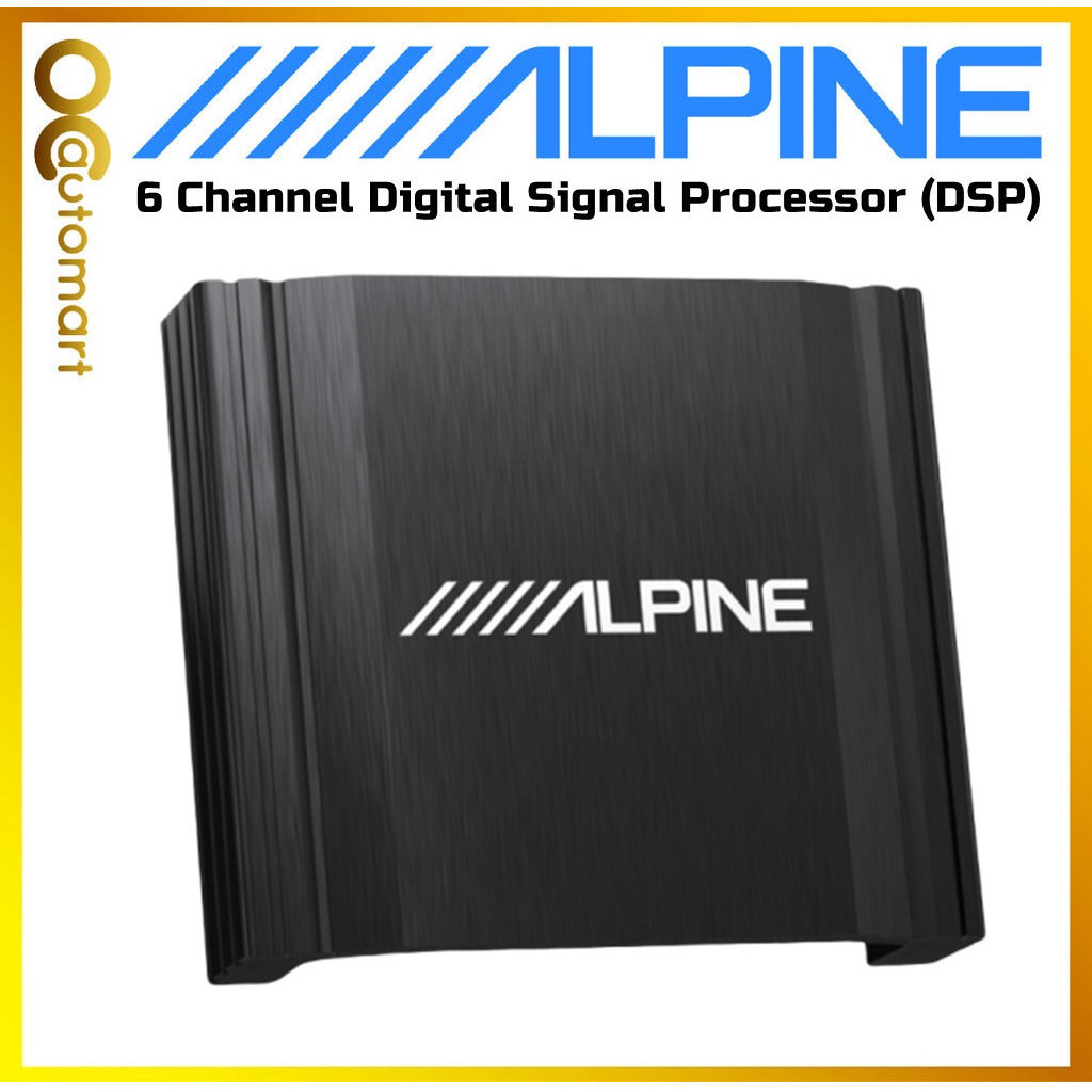 Alpine E Series 6 Channel Digital Signal Processor Built In Amplifier ...