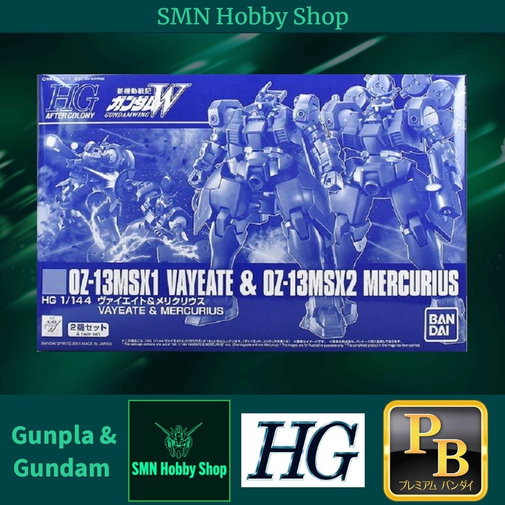 HG 1/144 Vayeate and Mercurius Gunpla Gundam Toys Plastic Model Kit
