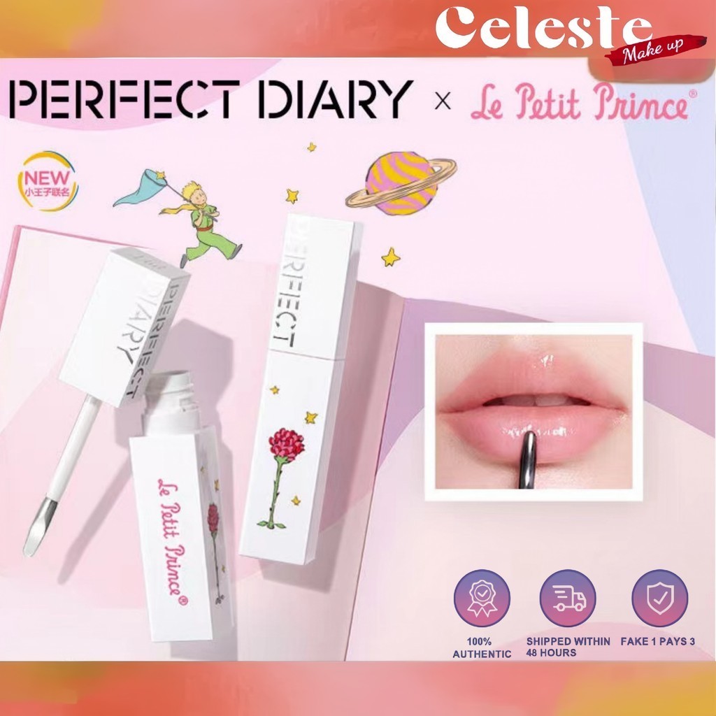【The Little Prince 】Perfect Diary Lip Essence Honey Biomimic Membrance ...