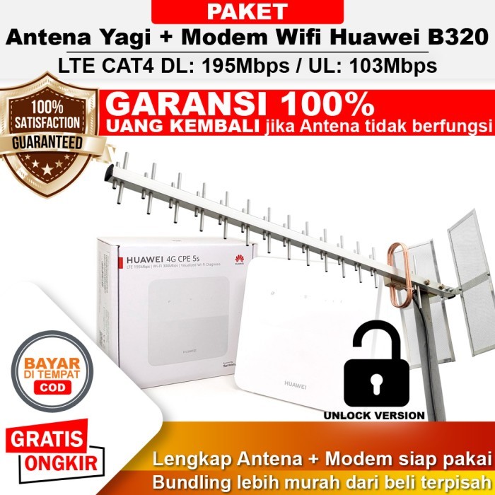 Death Duet - Yagi Extreme 3 Antenna Package+Modem Home Router Huawei ...