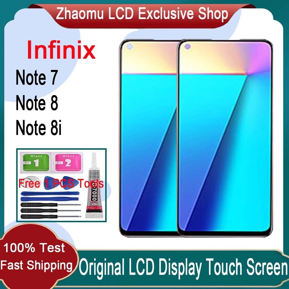 Original Infinix Note 7 Note 8 Note 8i LCD Display Touch Screen ...
