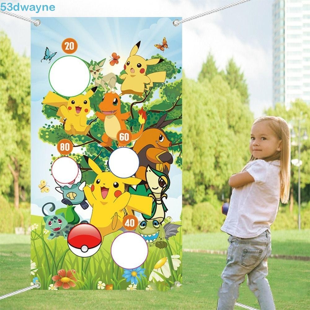 DWAYNE Comic Bean Bag Toss, Marvel Superhero Carnival Games Childrens