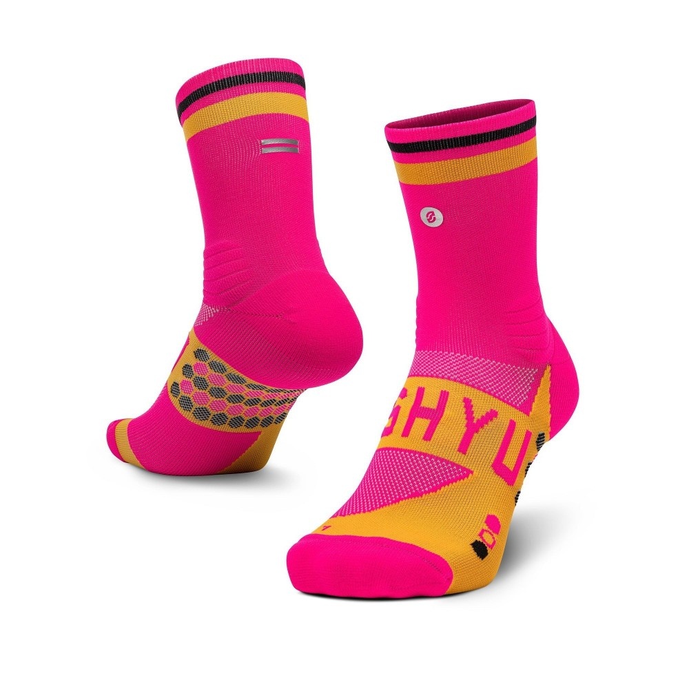 Shyu Racing Sock - Pink | Orange | Black | Shopee Malaysia