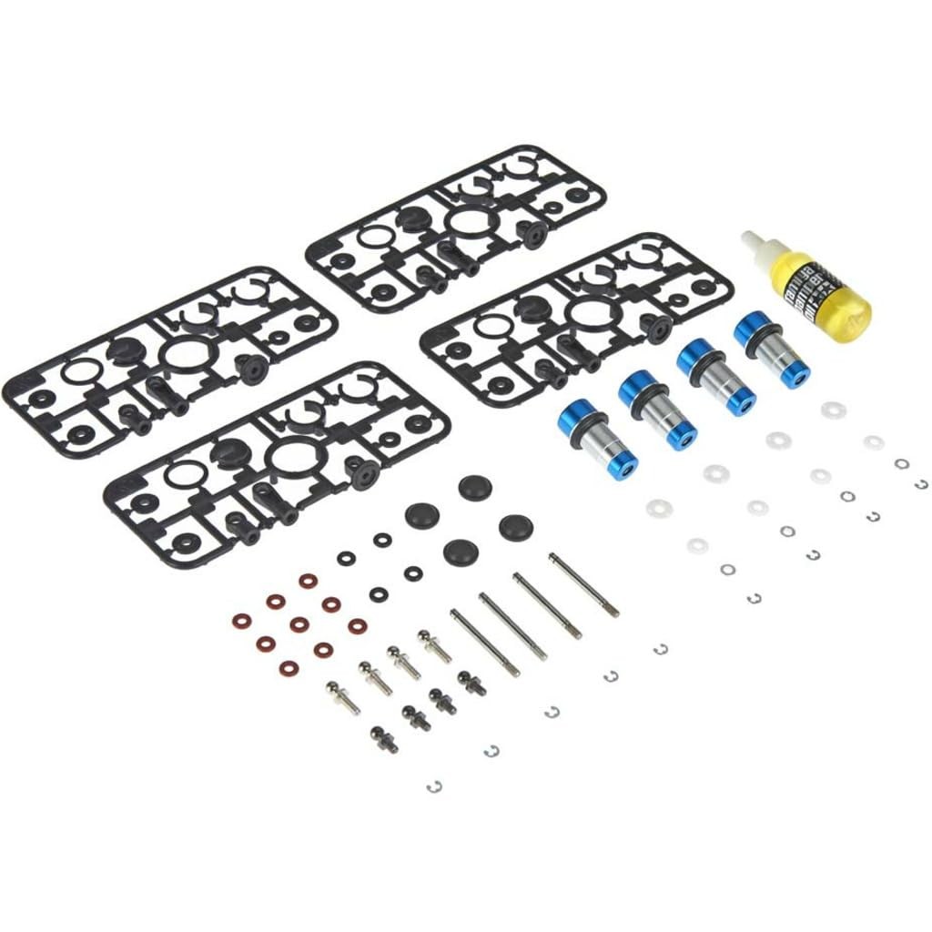 Tamiya Hop-Up Options 22088 - Supporto Ammortizzatore Anteriore In Alluminio Per BB-01, Argento - 2