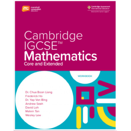 CAMBRIDGE IGCSE CORE AND EXTENDED MATHS (0580) WB + EBOOK (2Y ...