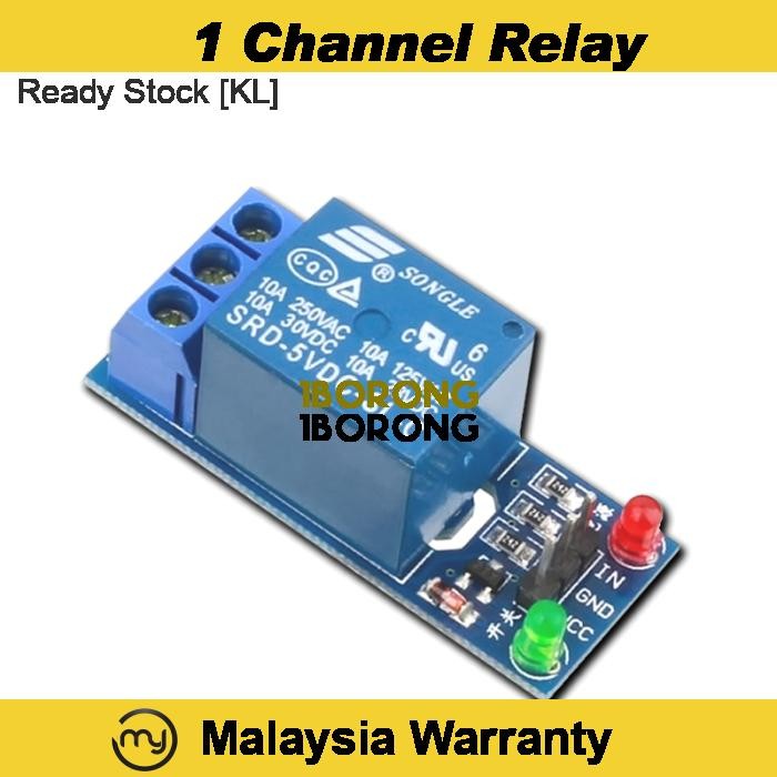 Relay Module Single Channel 5V 10A 1 Channel Relay Module for Arduino ...