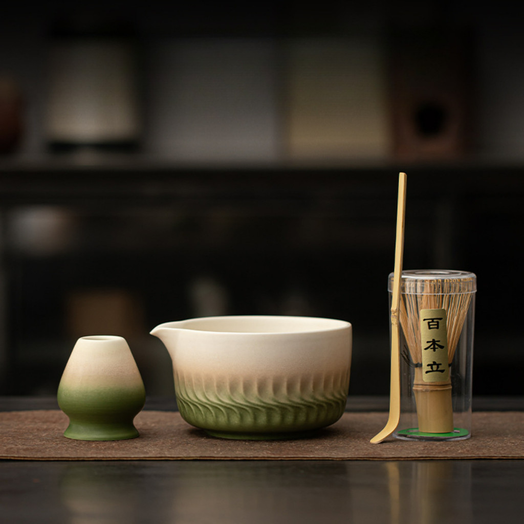 matcha bowl with spout chawan matcha set tools 抹茶工具 matcha whisk set ...
