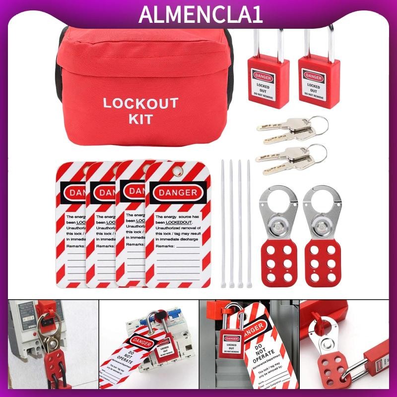 [AlmenclaabMY] Electrical Lockout Tagout Kit - Universal Multi-Pole ...