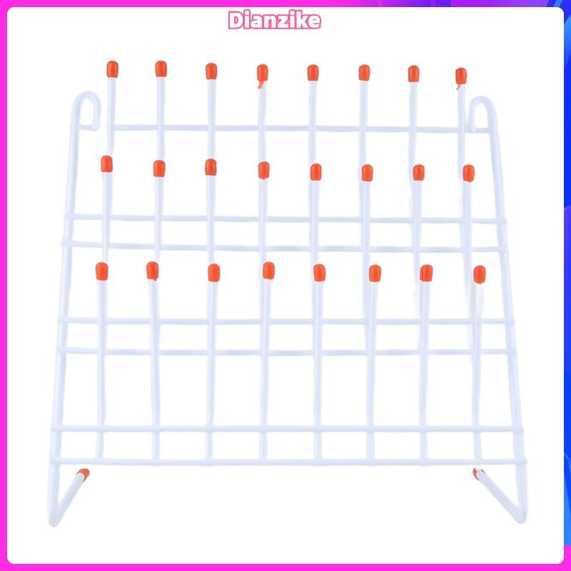 Lab Drying Rack 24 Pegs Lab Glassware Rack Wire Glassware Drying Rack ...