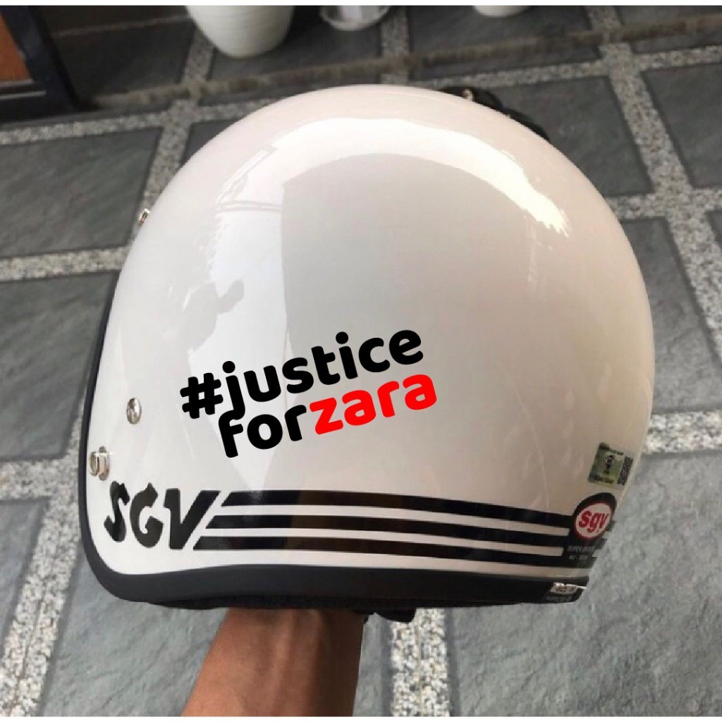 DieCut Sticker #zara #justice4zara | Shopee Malaysia