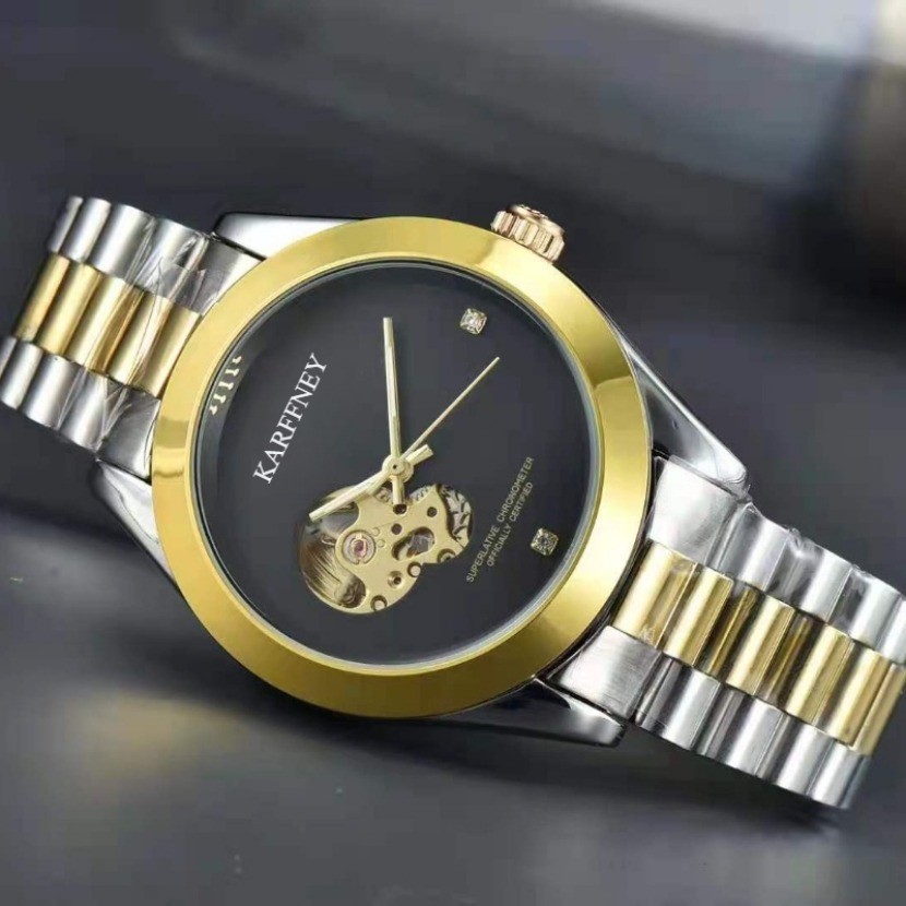 Men Watch Automatic Mechanical Watch Men Stainless Steel Clock Business Watches main image 0