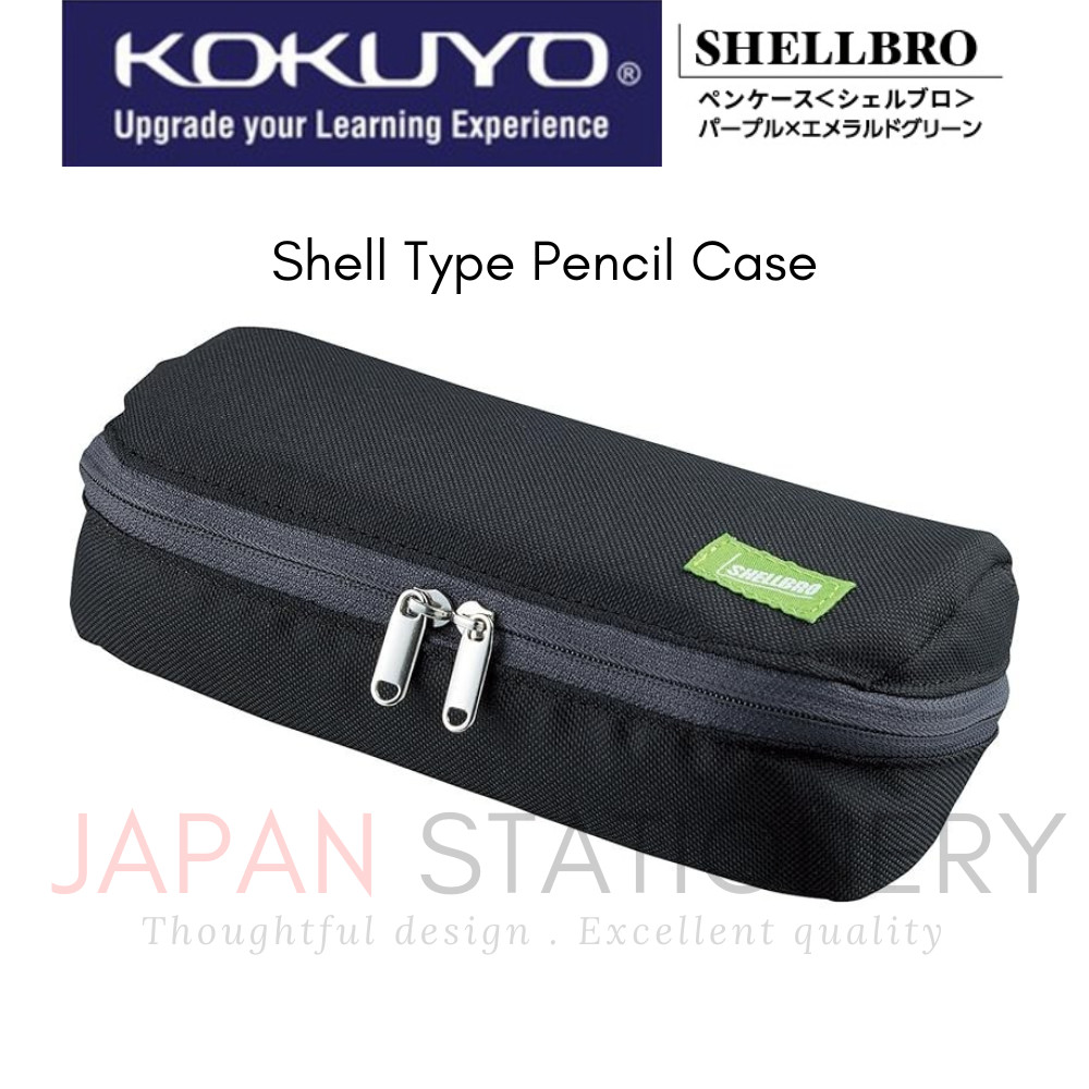 Kokuyo Shellbro Pen Case, Shell-shaped Structure Big Capacity Pencil ...