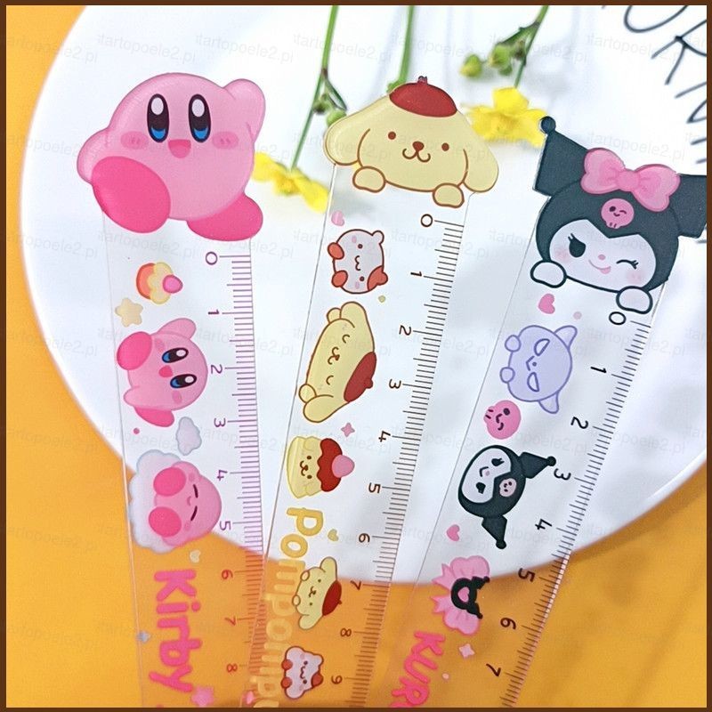 Kira Sanrio Kuromi Cartoon Double layered Ruler School Gift For Kids ...