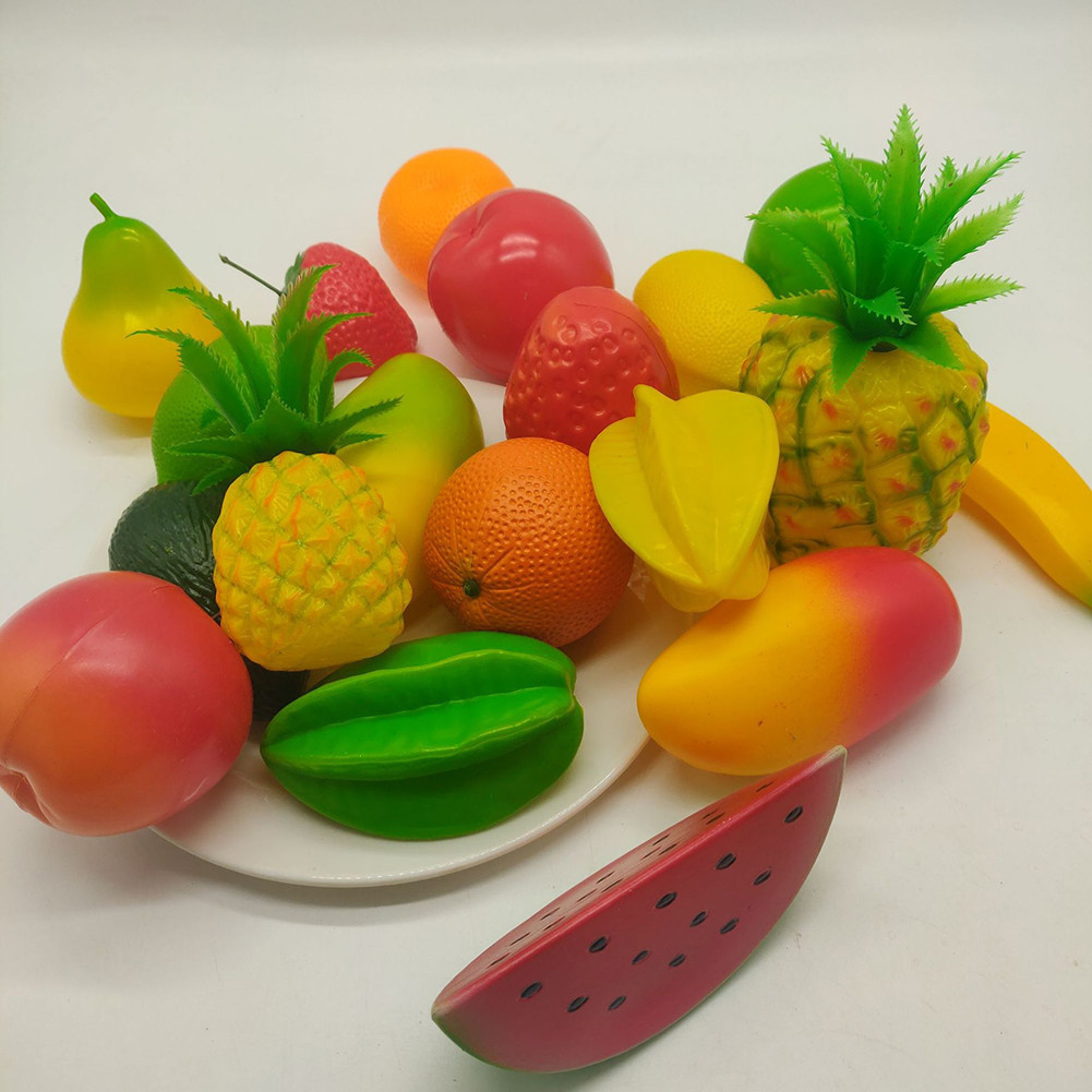 Simulated Plastic Pvc Fruit Decoration Ornament Model Artificial Fruit ...