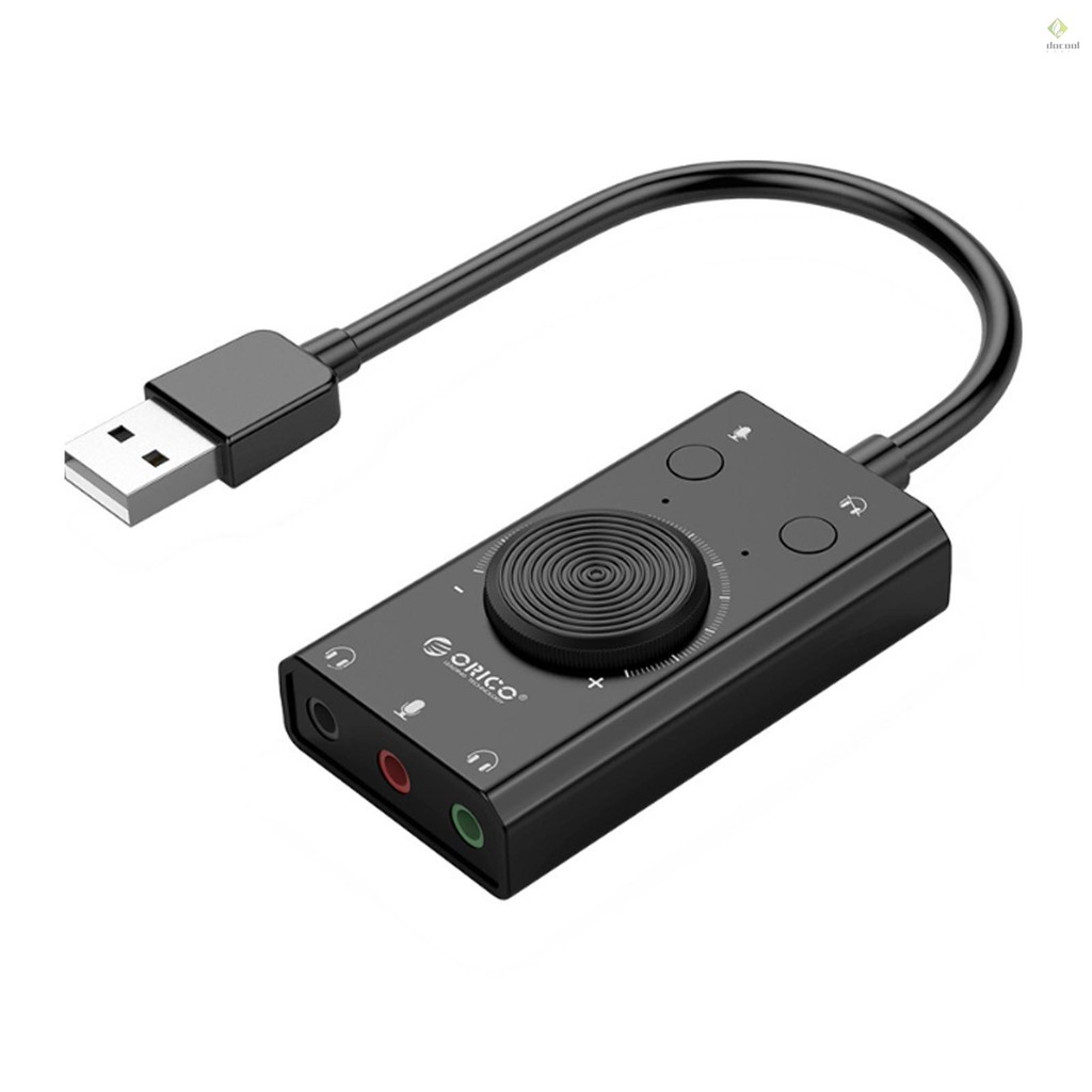 SC2 USB Sound Card External Headphone Desktop PC Notebook Audio ...