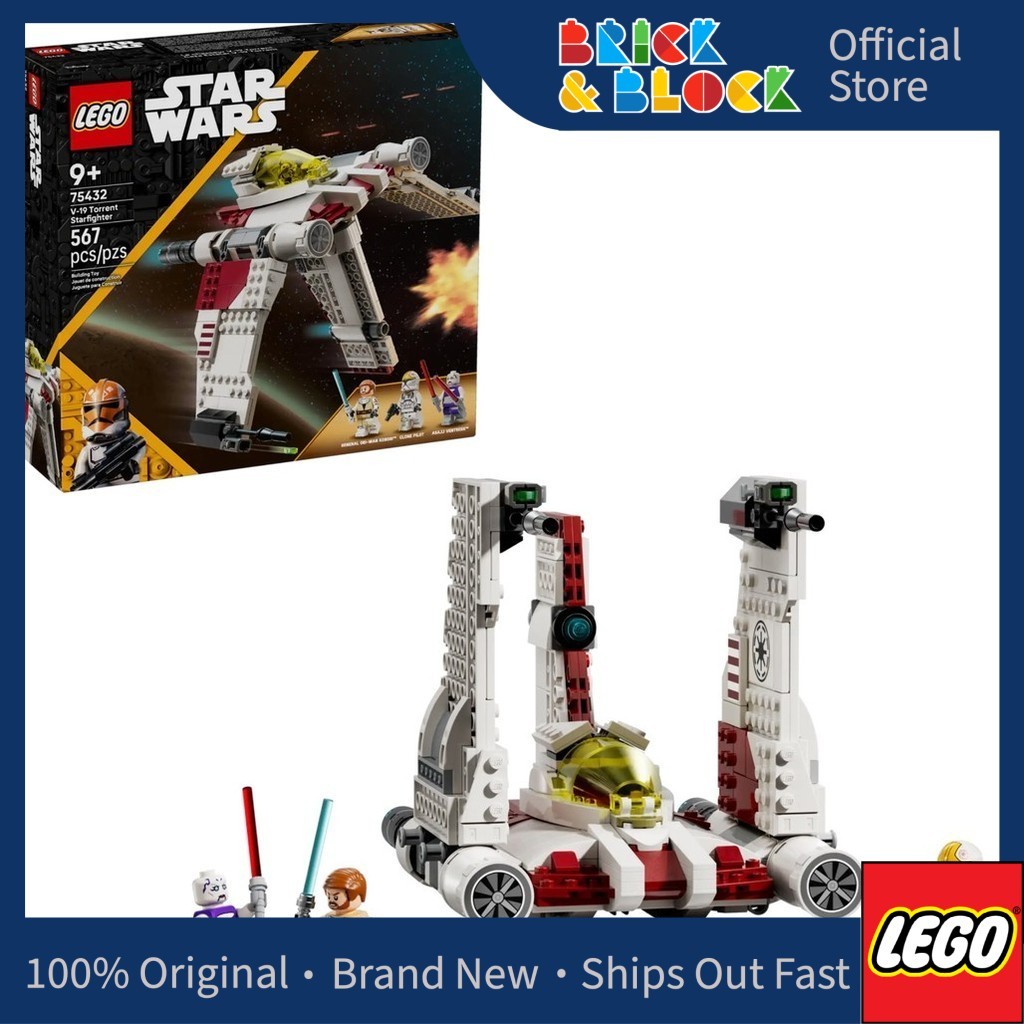 LEGO 75432 V-19 Torrent Starfighter | LEGO Star Wars | Shopee Malaysia
