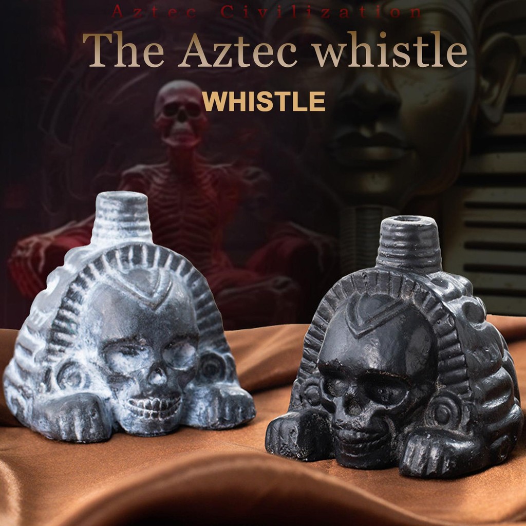 Authentic Aztec Whistle Loud Spookys Aztec Scary Death Whistle ...